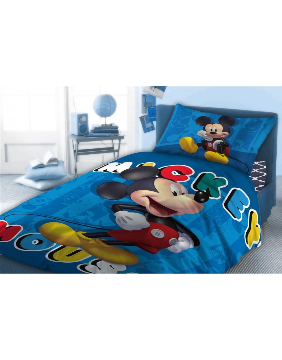 ΣΕΝΤΟΝΙΑ ΣΕΤ 3 τεμ DISNEY MICKEY 863 160Χ240 Digital Print Cotton 100%