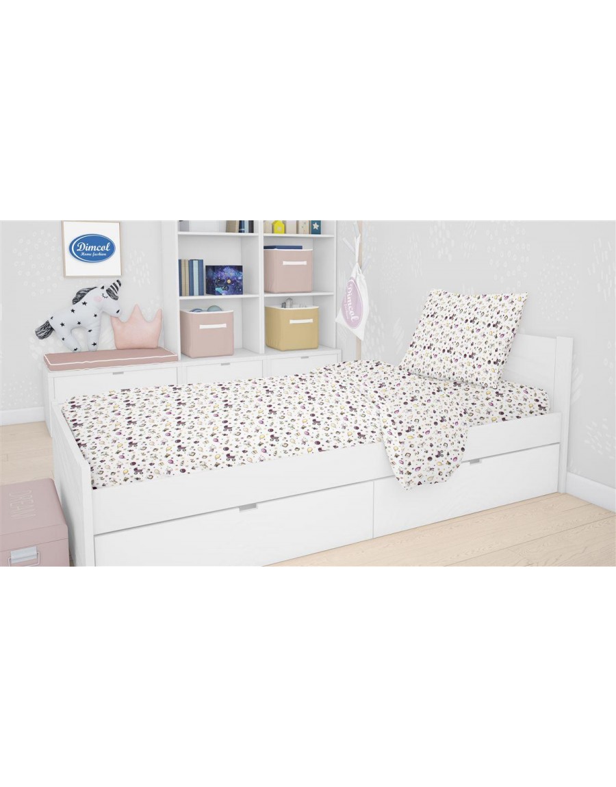 ΣΕΝΤΟΝΙΑ ΕΜΠΡΙΜΕ ΣΕΤ 3 τεμ kids Baby 01 160Χ240 Flannel cotton 100%