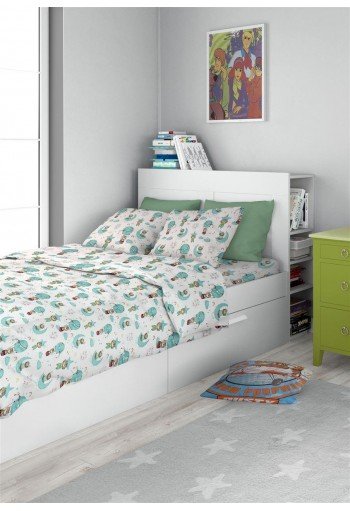 ΣΕΝΤΟΝΙΑ ΕΜΠΡΙΜΕ ΣΕΤ 2 τεμ kids Reach the stars 192 160X240 Green Cotton 100% ΣΕΝΤΟΝΙΑ ΕΜΠΡΙΜΕ ΣΕΤ 2 τεμ kids Reach the stars 192 160X240 Green Cotton 100%