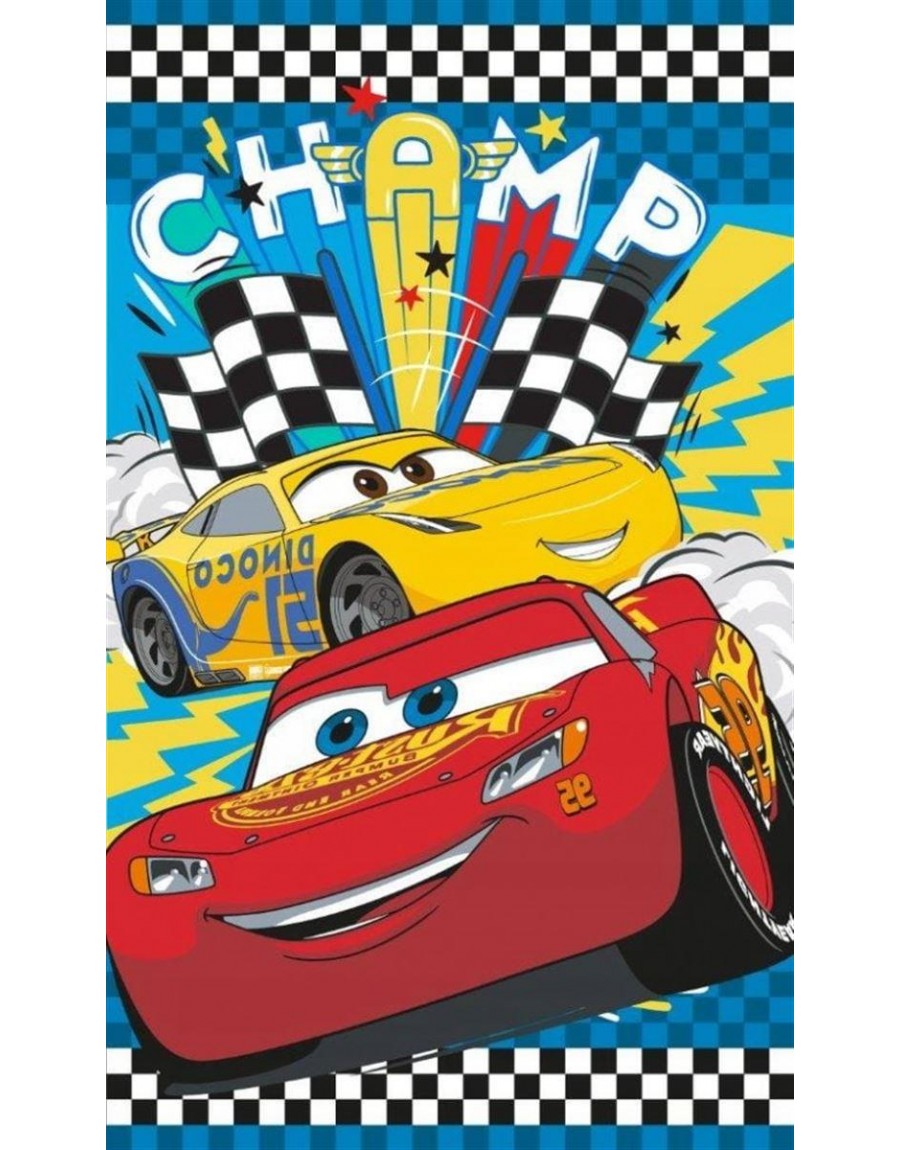 ΠΕΤΣΕΤΑ DISNEY CARS 11 30Χ50 Digital Print Cotton 100%