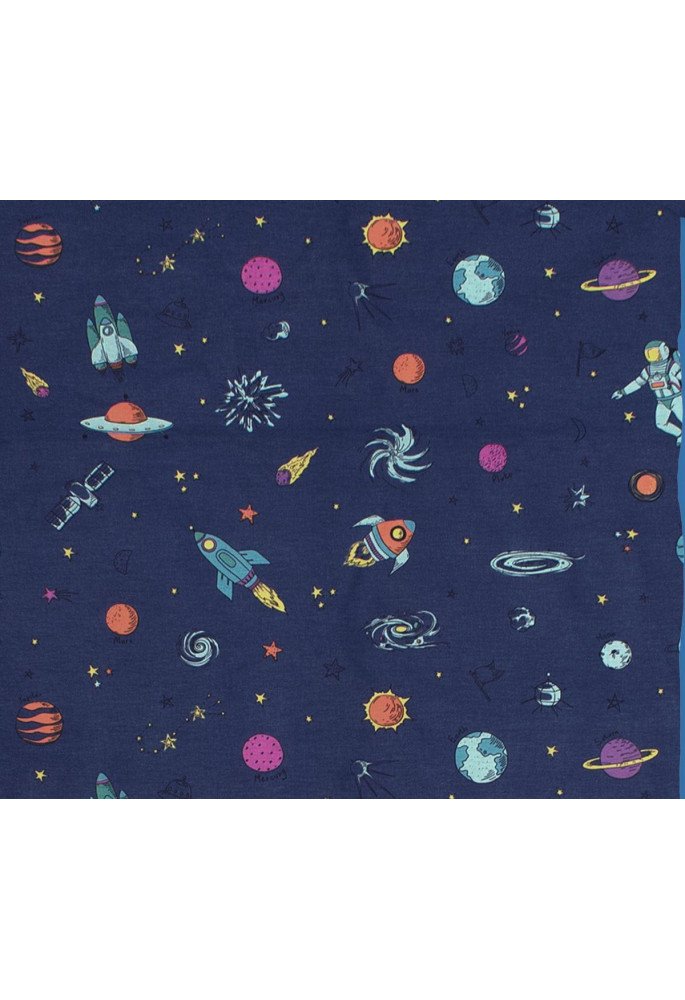 ΣΕΝΤΟΝΑΚΙ ΛΙΚΝΟΥ bebe Space 189 80X110 Blue Cotton 100%