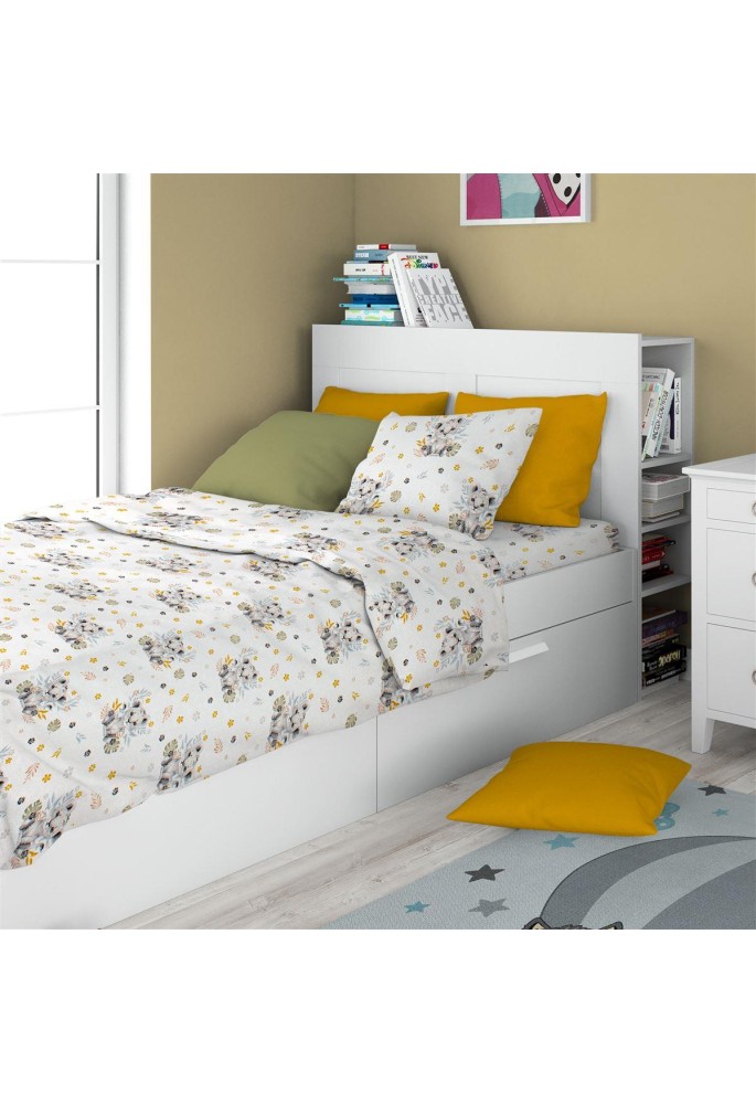 ΣΕΝΤΟΝΙΑ ΕΜΠΡΙΜΕ ΣΕΤ 2 τεμ kids Lion Cub 531 160X240 Grey 100% Cotton