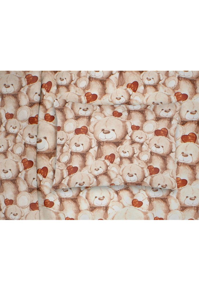 ΜΑΞΙΛΑΡΟΘΗΚΗ ΕΜΠΡΙΜΕ bebe Teddy Bear 535 35X45 Beige 100% Cotton