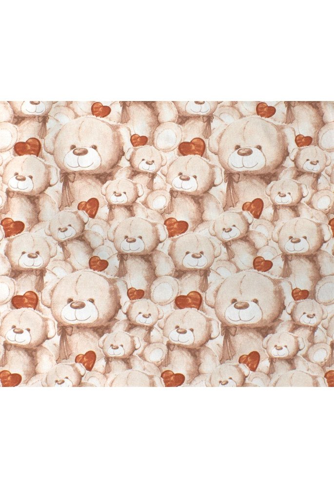 ΣΕΝΤΟΝΑΚΙ ΛΙΚΝΟΥ bebe Teddy Bear 535 80X110 Beige Cotton 100%