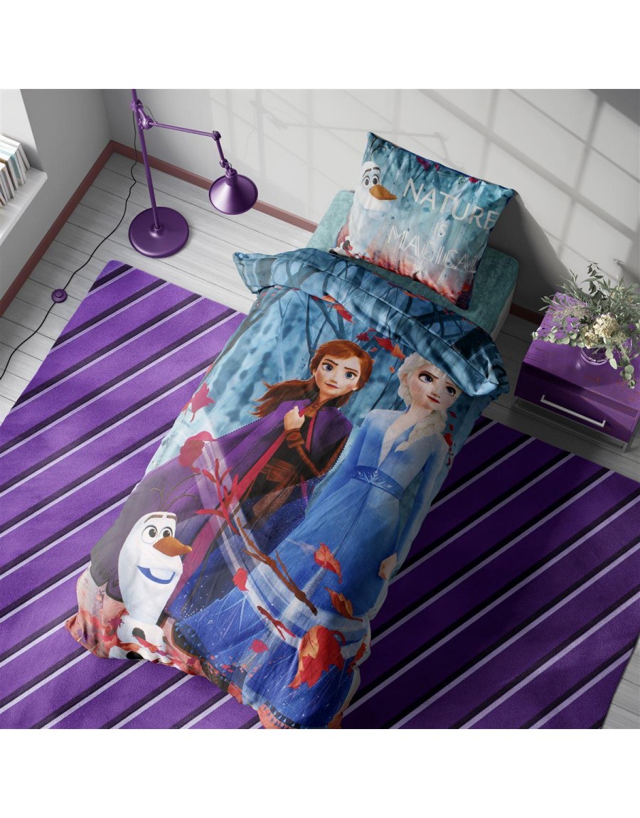 ΣΕΝΤΟΝΙΑ ΣΕΤ 2 τεμ Disney Frozen II 882 160X240 Digital Print 100% Cotton