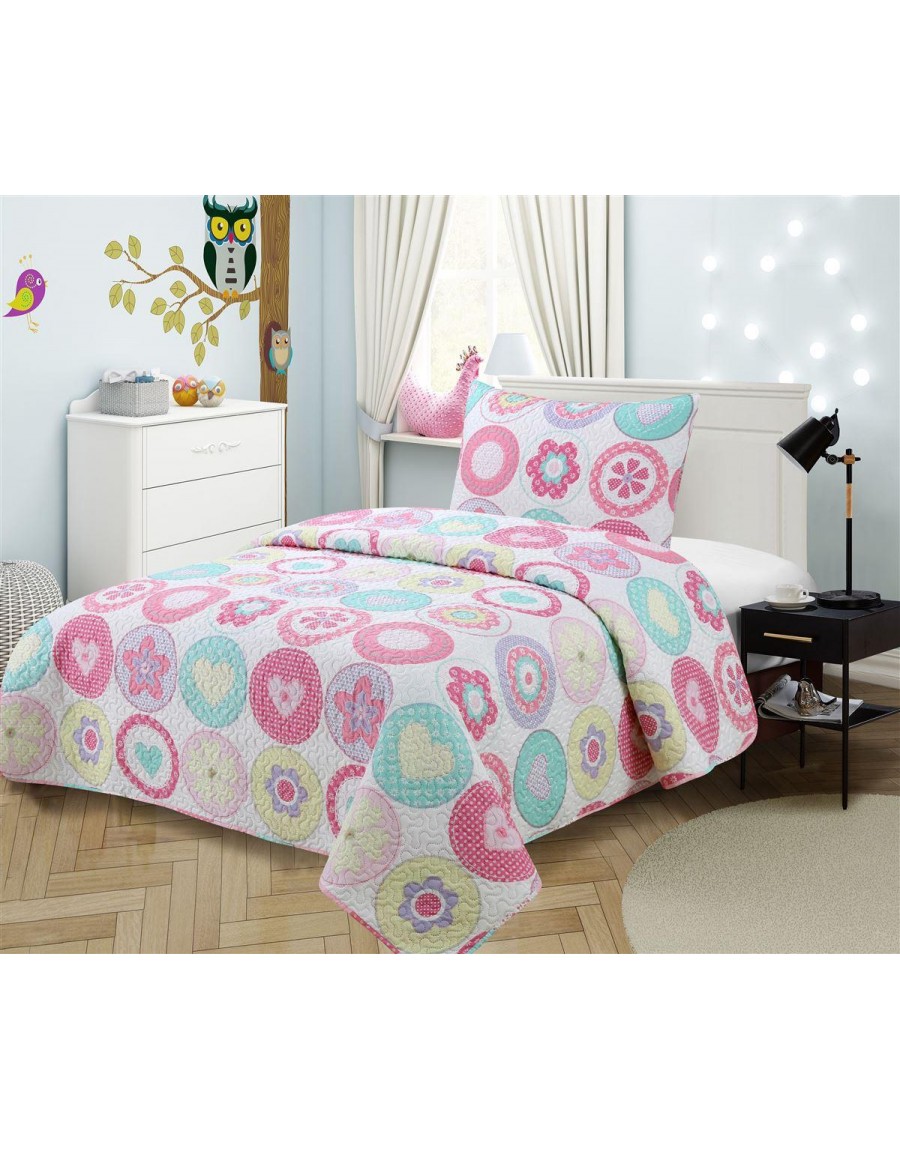 ΚΟΥΒΕΡΛΙ ΣΕΤ 2 τεμ kids ΕΜΠΡΙΜΕ 419 160X220 100% Microfiber