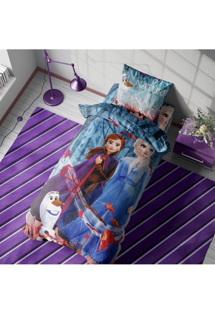 ΣΕΝΤΟΝΙΑ ΣΕΤ 4 τεμ Disney Frozen II 884 160X240 Digital Print 100% Cotton