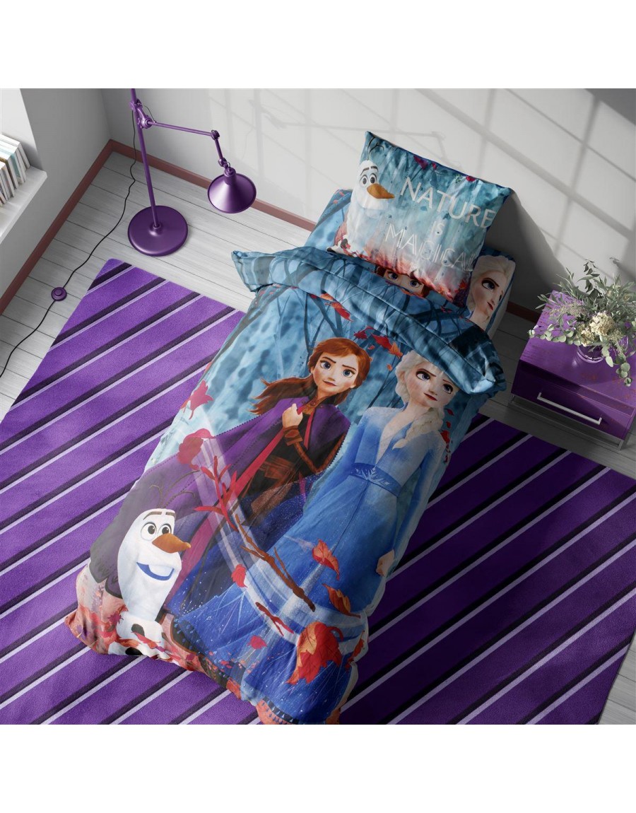 ΣΕΝΤΟΝΙΑ ΣΕΤ 4 τεμ Disney Frozen II 884 160X240 Digital Print 100% Cotton