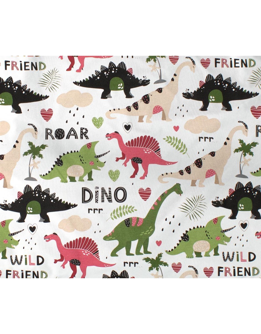 ΠΑΝΑ ΧΑΣΕ bebe Dinosaur 518 80X80 Multi-Colour 100% Cotton