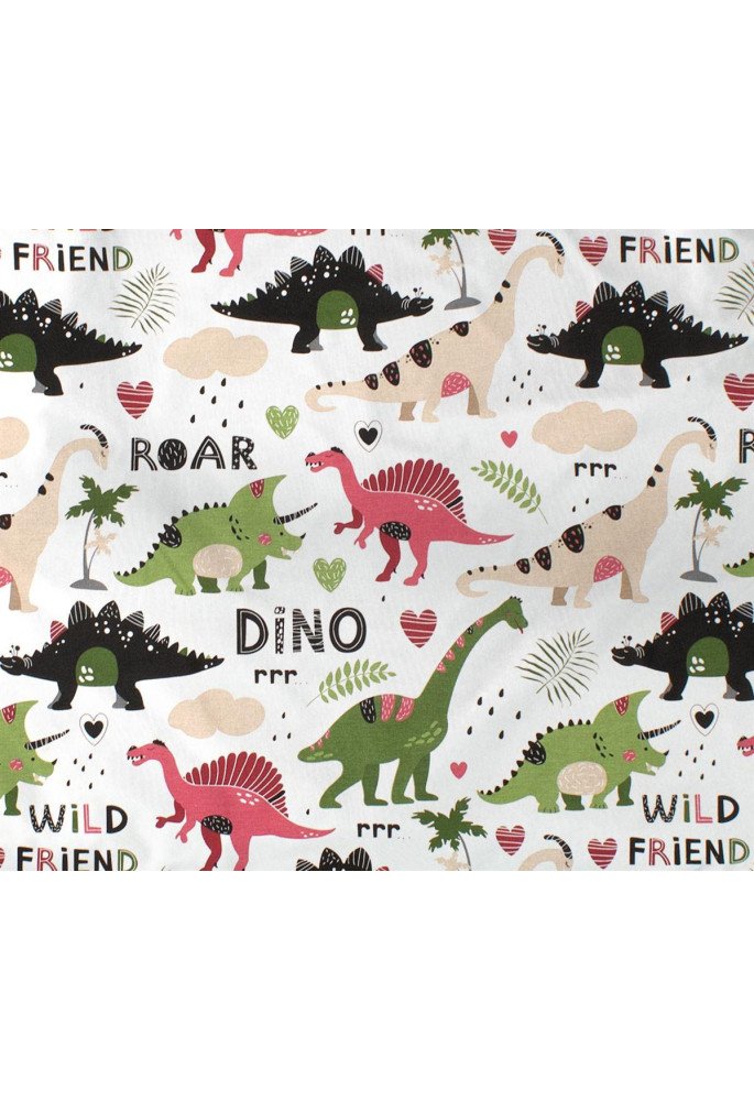 ΣΕΝΤΟΝΑΚΙ ΛΙΚΝΟΥ bebe Dinosaur 518 80X110 Multi-Colour 100% Cotton