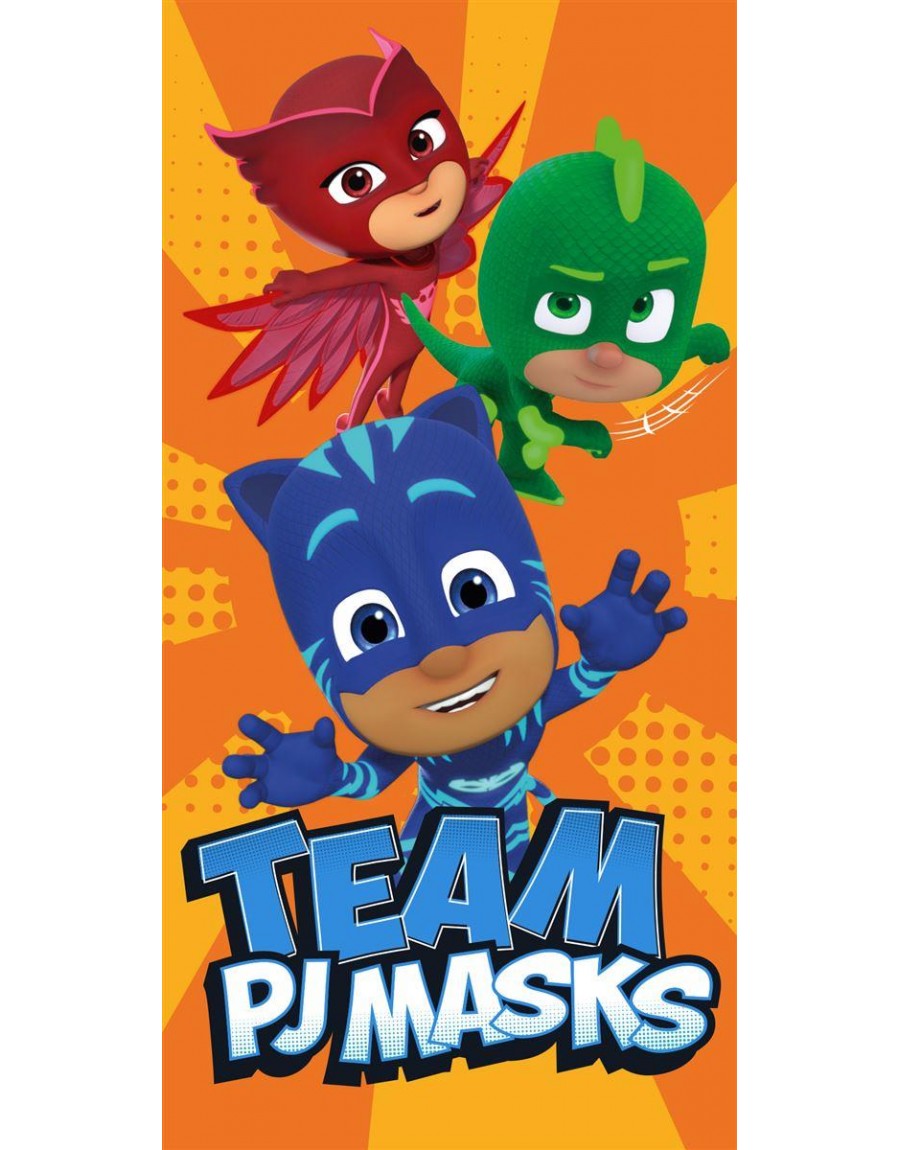 ΠΕΤΣΕΤΑ ΘΑΛΑΣΣΗΣ ΒΕΛΟΥΤΕ DISNEY PJ Masks 30 70X140 Digital Print 100% Cotton