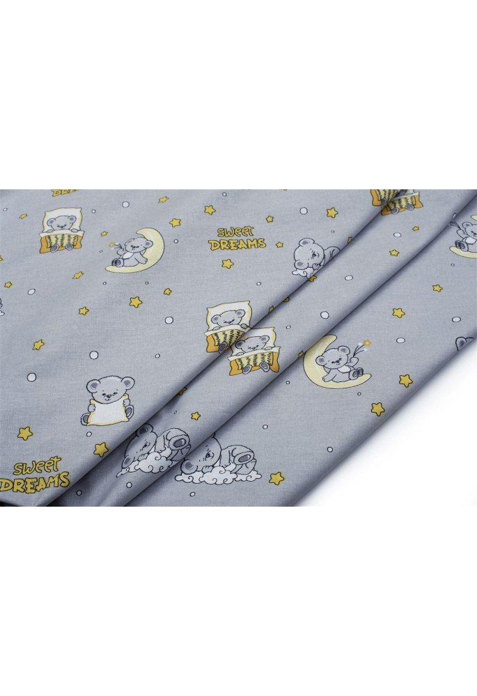 ΠΑΝΑ ΧΑΣΕ bebe Sweet Dreams 552 80X80 Grey 100% Cotton ΠΑΝΑ ΧΑΣΕ bebe Sweet Dreams 552 80X80 Grey 100% Cotton