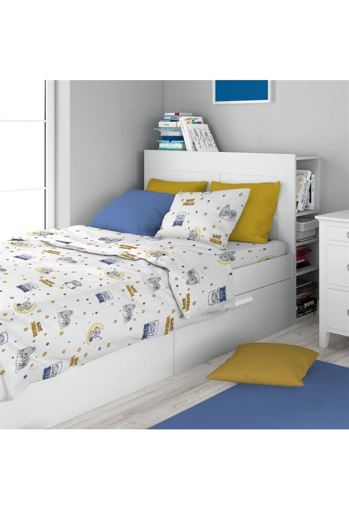ΠΑΠΛΩΜΑΤΟΘΗΚΗ ΕΜΠΡΙΜΕ kids Sweet Dreams 554 160X240 White-Sky Blue 100% Cotton ΠΑΠΛΩΜΑΤΟΘΗΚΗ ΕΜΠΡΙΜΕ kids Sweet Dreams 554 160X240 White-Sky Blue 100% Cotton
