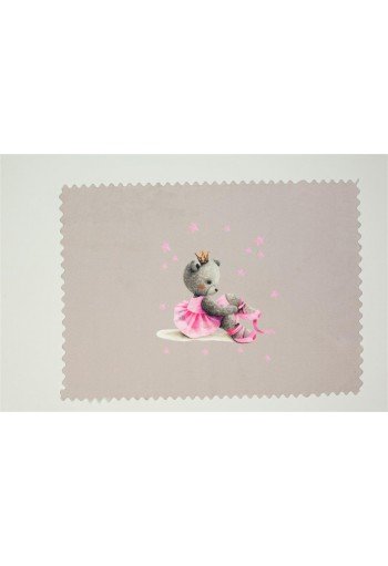 Σουπλά Φαγητού bebe Ballerina 105 35 X 50 Γκρι Υφασμάτινο Σουπλά Φαγητού bebe Ballerina 105 35 X 50 Γκρι Υφασμάτινο