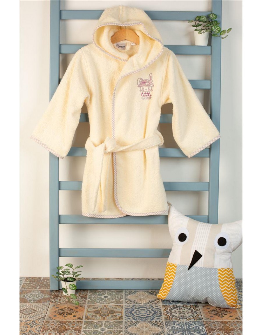 ΜΠΟΥΡΝΟΥΖΙ Με Κέντημα bebe Rabbit Girl 148 SIZE:02 Εκρού 100% Cotton