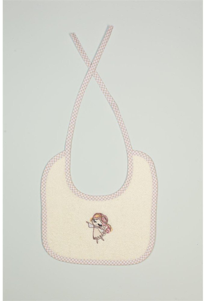 ΣΑΛΙΑΡΑ Με Κέντημα bebe Little Angel 143 25X25 Εκρού 100% Cotton