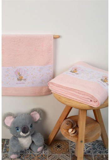 ΠΕΤΣΕΤΑ Με Ψηφιακή Εκτύπωση Σετ 2 τεμ bebe Balloon 65 30X50,70X140 Ροζ 100% Cotton ΠΕΤΣΕΤΑ Με Ψηφιακή Εκτύπωση Σετ 2 τεμ bebe Balloon 65 30X50,70X140 Ροζ 100% Cotton