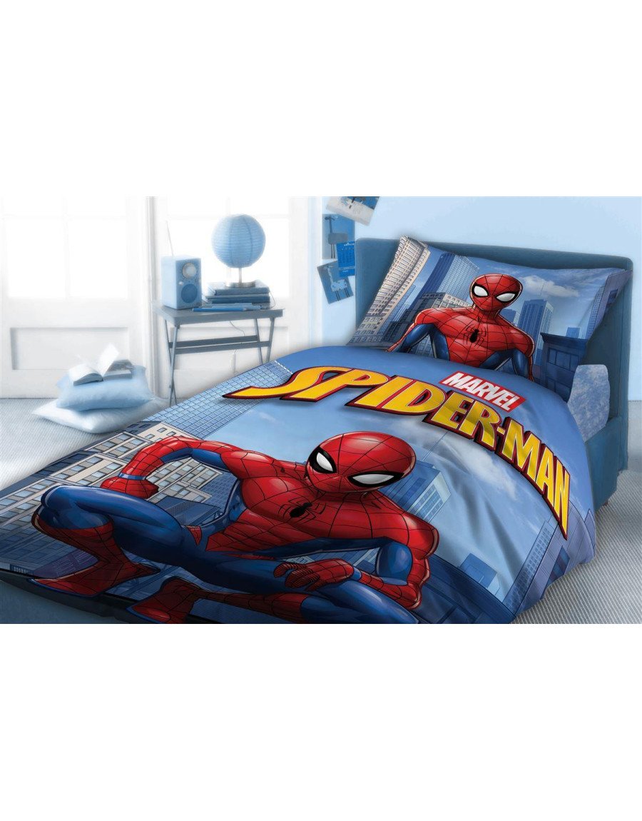 ΠΑΠΛΩΜΑΤΟΘΗΚΗ ΣΕΤ 2 τεμ Disney SPIDERMAN 810 160X240 Digital Print Cotton 100%