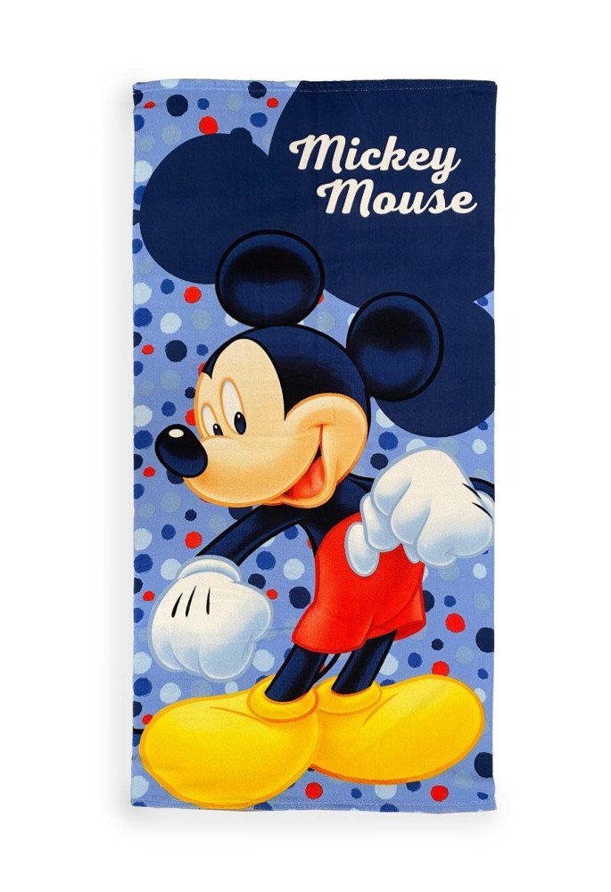 Πετσέτα Θαλάσσης Quick Dry Disney Home Mickey 16 70X140 Blue 100% Microfiber