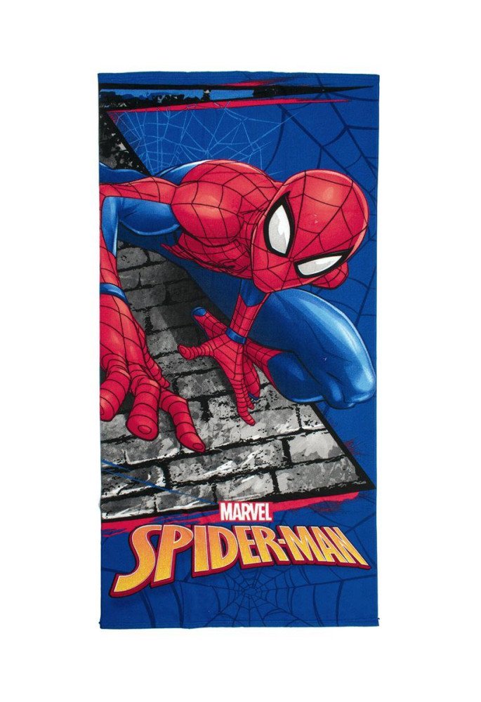 Πετσέτα Θαλάσσης Quick Dry Marvel Spider-Man 97 70X140 Blue 100% Microfiber