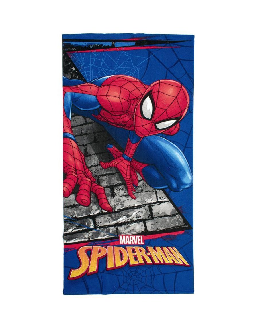 Πετσέτα Θαλάσσης Quick Dry Marvel Spider-Man 97 70X140 Blue 100% Microfiber