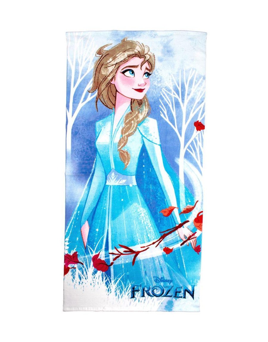 Πετσέτα Θαλάσσης Quick Dry Disney Home Frozen 10 70X140 Ice Blue 100% Microfiber