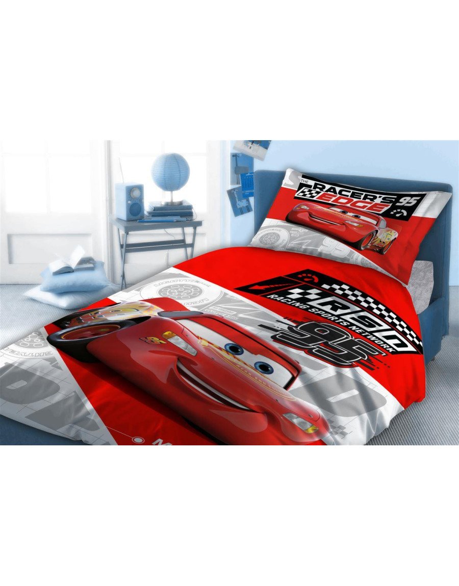 Σεντόνια Σετ 2 τεμ Disney Home Cars 772 160X240 Pink 100% Cotton