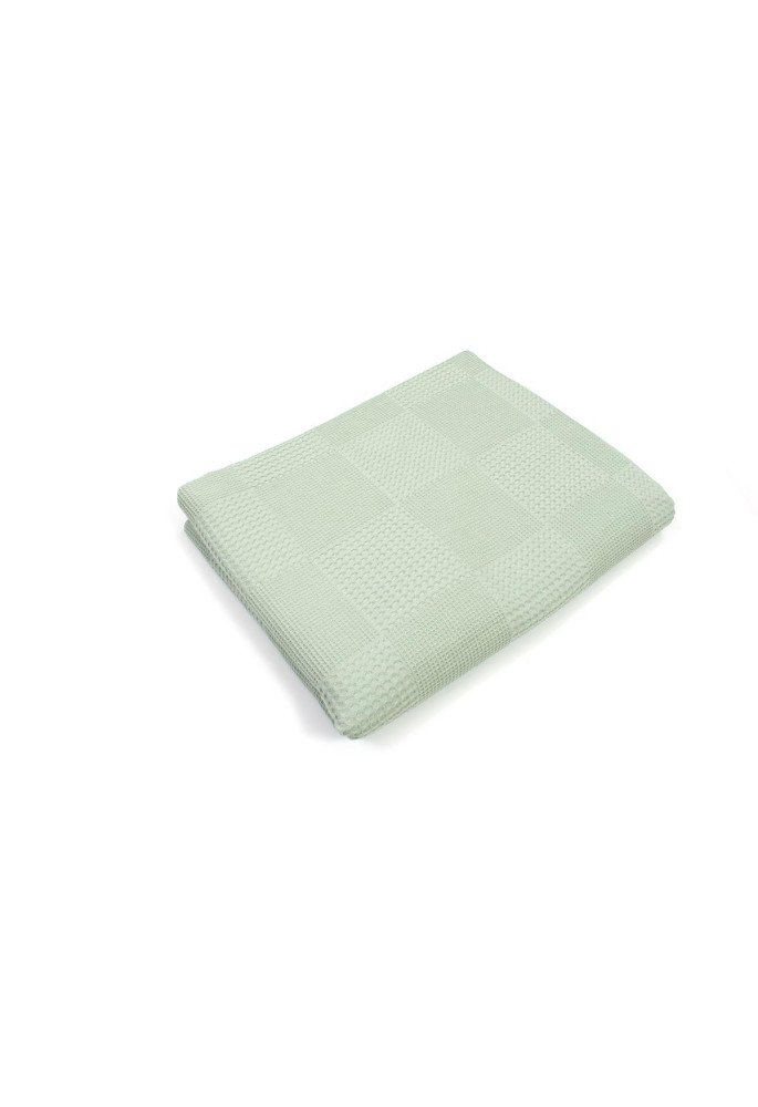 Κουβέρτα Πικέ bebe Μονόχρωμη 120X150 Φυστικί 100% Cotton