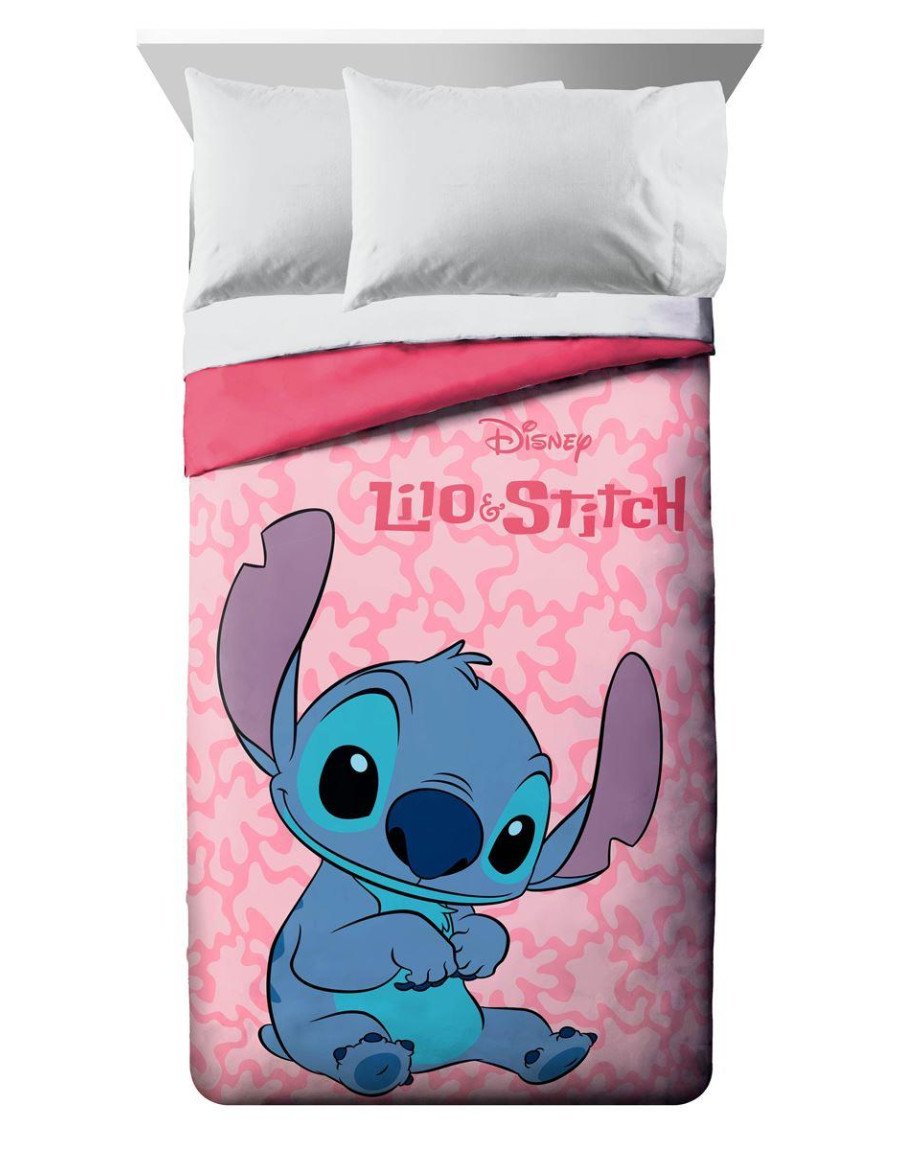 Πάπλωμα Disney Home Lilo & Stitch 42 160X240 Pink 100% Microfiber