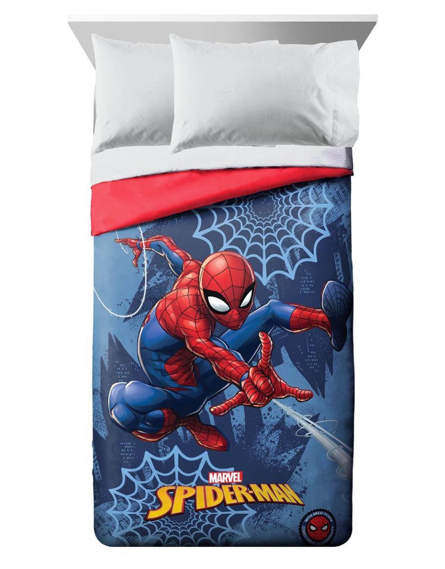 Πάπλωμα Marvel Spider-Man 44 160X240 Blue 100% Microfiber