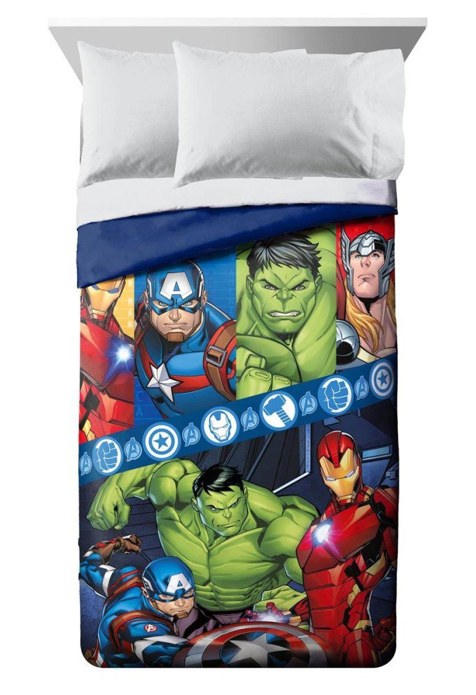 Πάπλωμα Marvel Avengers 47 160X240 Blue 100% Microfiber