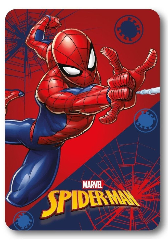 Κουβέρτα Fleece Marvel Spider-Man 23 100X140 Red 100% Polyester