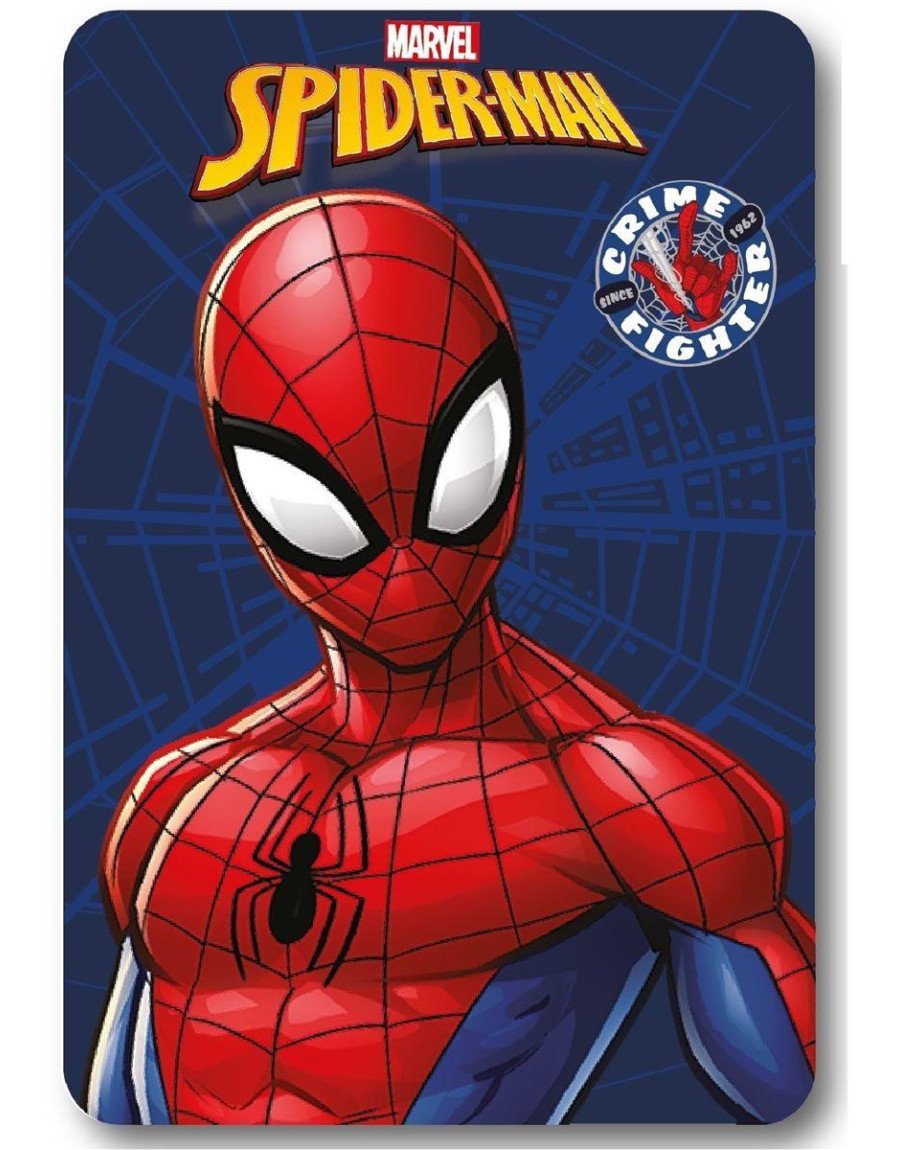 Κουβέρτα Fleece Marvel Spider-Man 29 100X140 Blue 100% Polyester