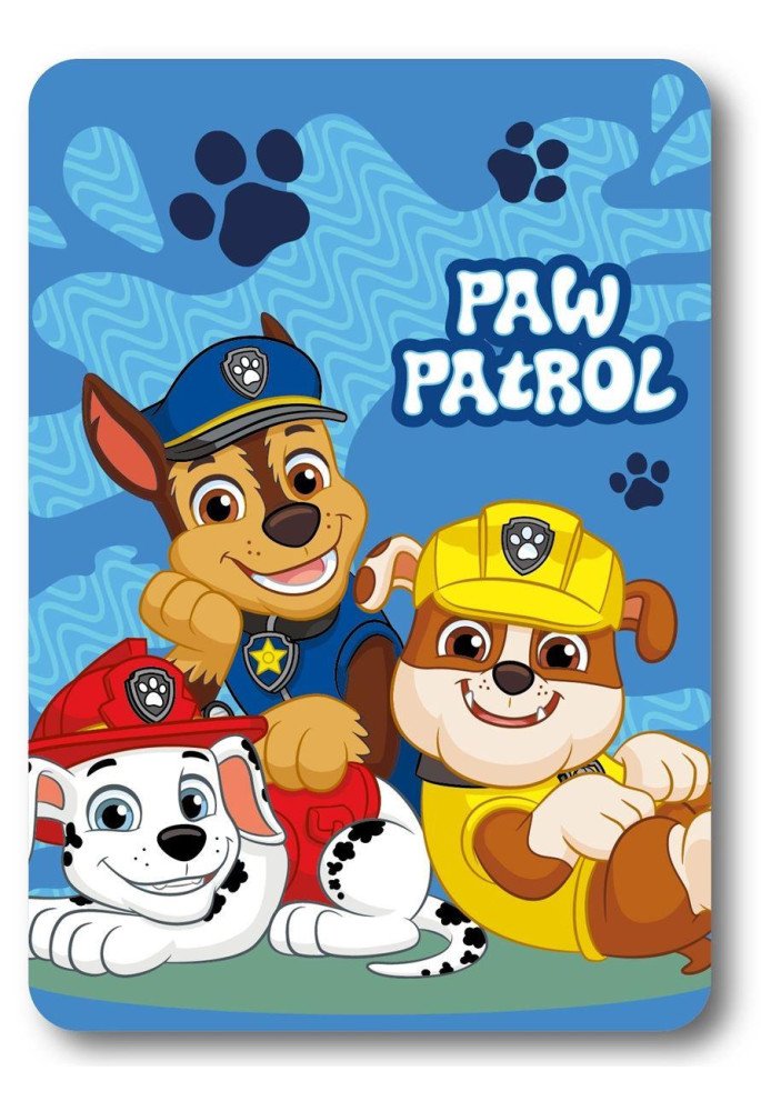 Κουβέρτα Fleece Nickelodeon Paw Patrol 62 100X140 Blue 100% Polyester