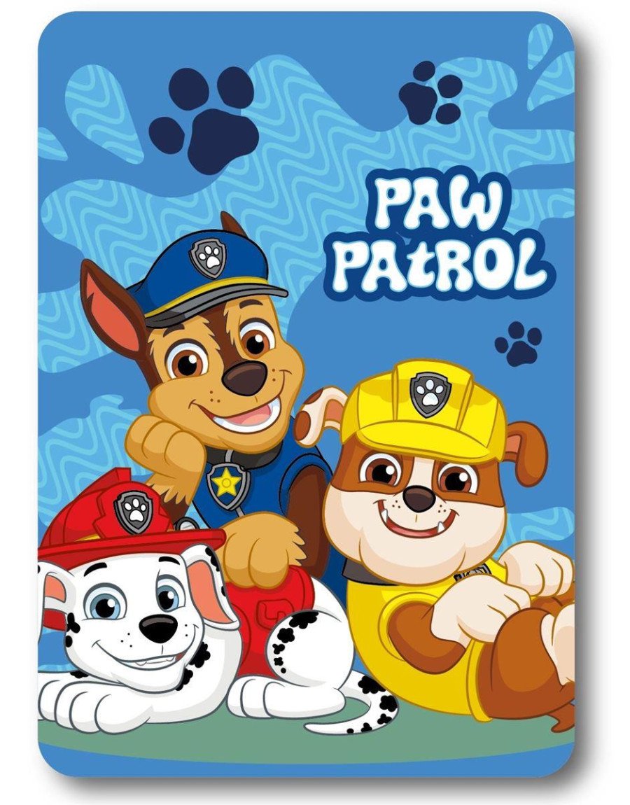 Κουβέρτα Fleece Nickelodeon Paw Patrol 62 100X140 Blue 100% Polyester