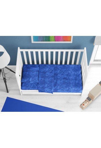 Πάπλωμα bebe Premium Shadow 631 120X160 Electric Blue 100% Cotton Πάπλωμα bebe Premium Shadow 631 120X160 Electric Blue 100% Cotton