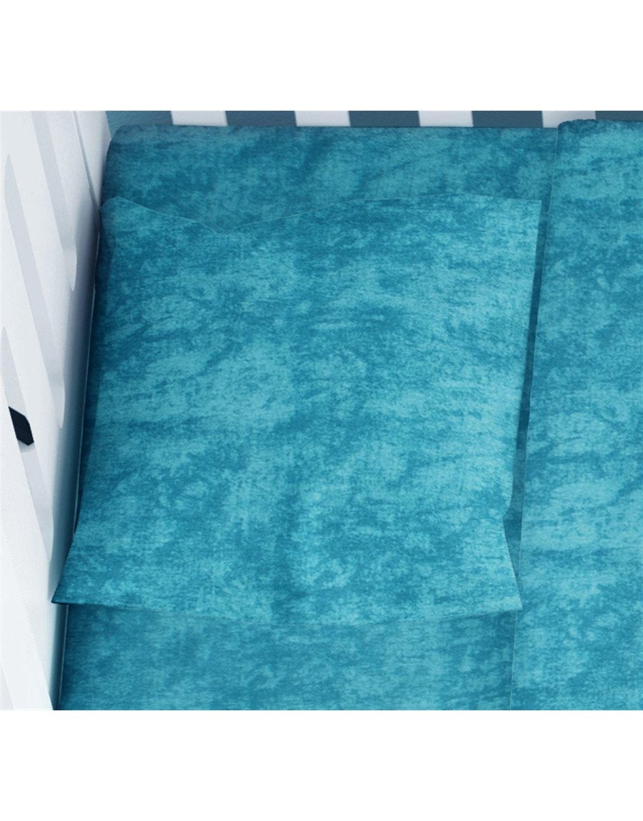 Μαξιλαροθήκη bebe Premium Shadow 620 35X45 Turquoise 100% Cotton