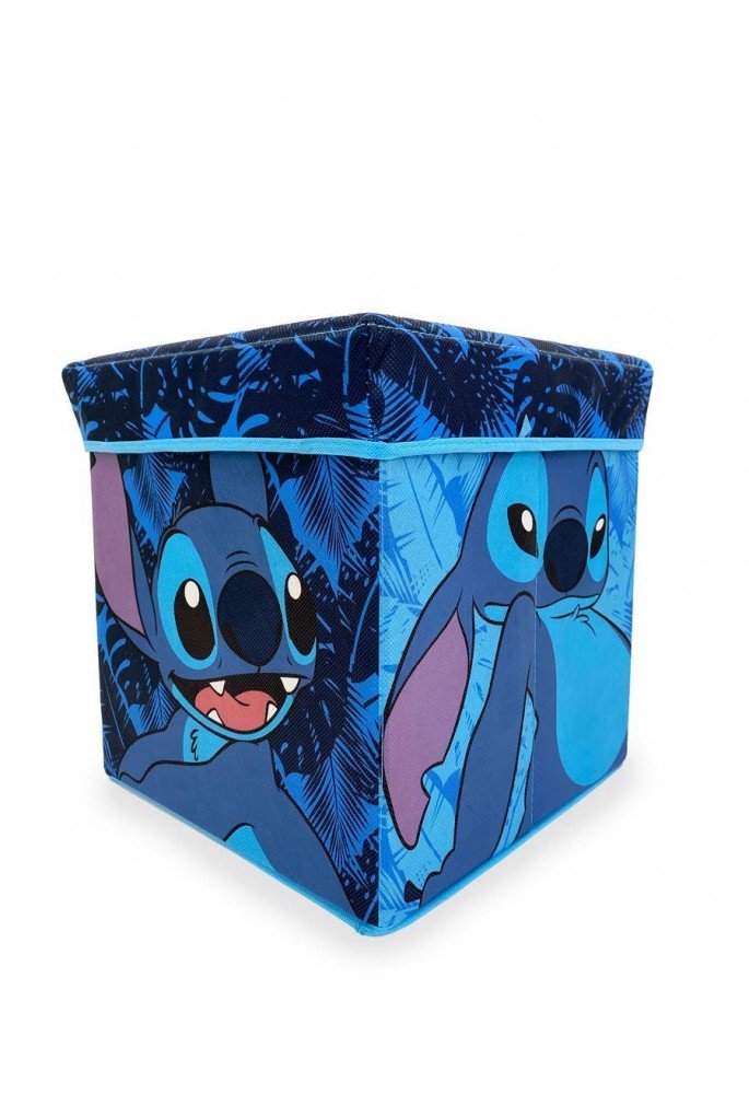 Κουτί-Σκαμπό Disney Home Lilo & Stitch 06 30X30X30 Blue 100% Polyester Κουτί-Σκαμπό Disney Home Lilo & Stitch 06 30X30X30 Blue 100% Polyester