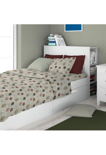 Σεντόνια Εμπριμέ Σετ 3 τεμ kids Big Cats 27 160X240 Light Olive 100% Cotton Σεντόνια Εμπριμέ Σετ 3 τεμ kids Big Cats 27 160X240 Light Olive 100% Cotton