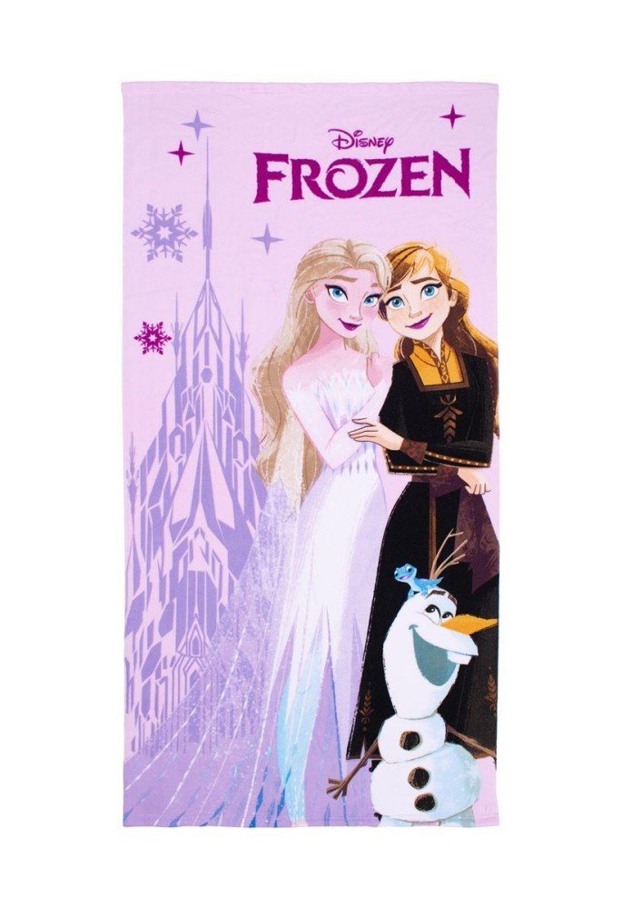 Πετσέτα Θαλάσσης Quick Dry Disney Home Frozen 88 70X140 Pink 100% Microfiber Πετσέτα Θαλάσσης Quick Dry Disney Home Frozen 88 70X140 Pink 100% Microfiber