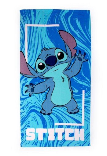 Πετσέτα Θαλάσσης Quick Dry Disney Home Lilo & Stitch 88 70X140 Blue 100% Microfiber Πετσέτα Θαλάσσης Quick Dry Disney Home Lilo & Stitch 88 70X140 Blue 100% Microfiber