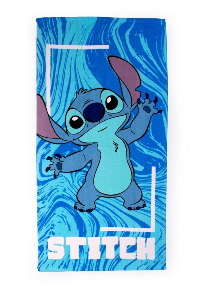 Πετσέτα Θαλάσσης Quick Dry Disney Home Lilo & Stitch 88 70X140 Blue 100% Microfiber Πετσέτα Θαλάσσης Quick Dry Disney Home Lilo & Stitch 88 70X140 Blue 100% Microfiber
