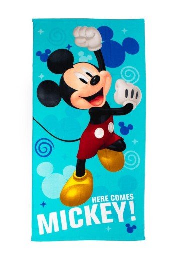 Πετσέτα Θαλάσσης Quick Dry Disney Home Mickey 14 70X140 Sky Blue 100% Microfiber Πετσέτα Θαλάσσης Quick Dry Disney Home Mickey 14 70X140 Sky Blue 100% Microfiber