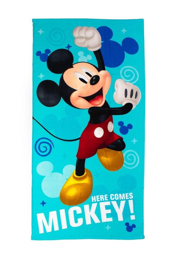 Πετσέτα Θαλάσσης Quick Dry Disney Home Mickey 14 70X140 Sky Blue 100% Microfiber Πετσέτα Θαλάσσης Quick Dry Disney Home Mickey 14 70X140 Sky Blue 100% Microfiber