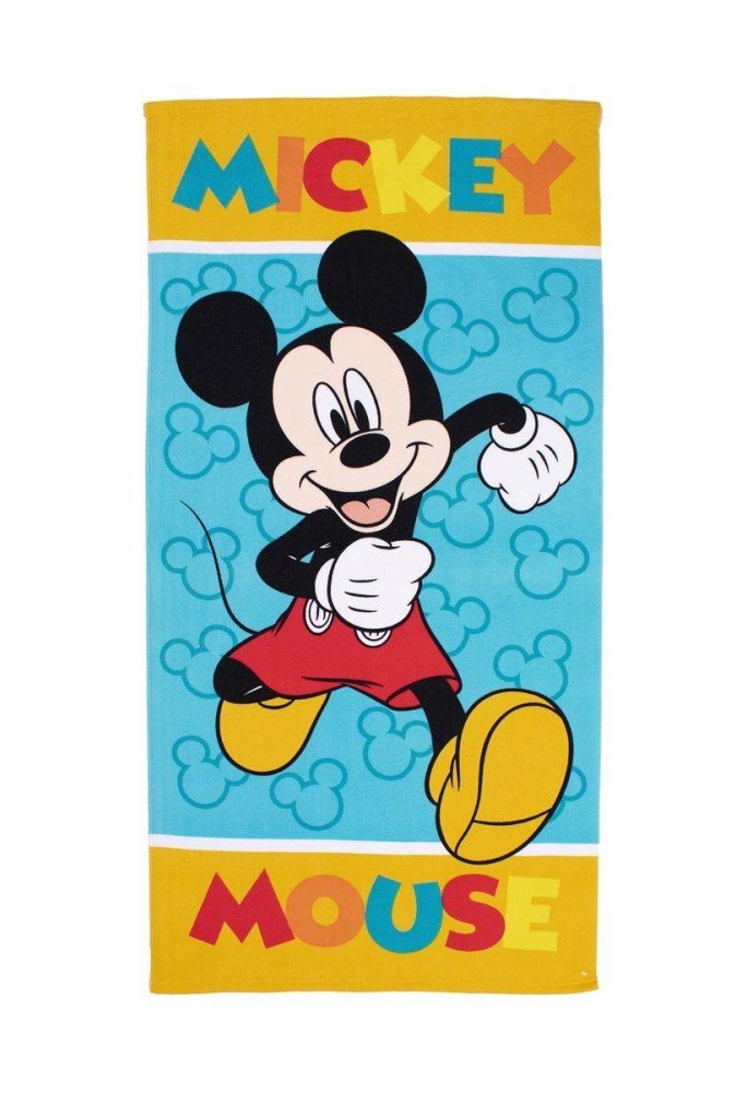 Πετσέτα Θαλάσσης Quick Dry Disney Home Mickey 71 70X140 Sky Blue 100% Microfiber Πετσέτα Θαλάσσης Quick Dry Disney Home Mickey 71 70X140 Sky Blue 100% Microfiber