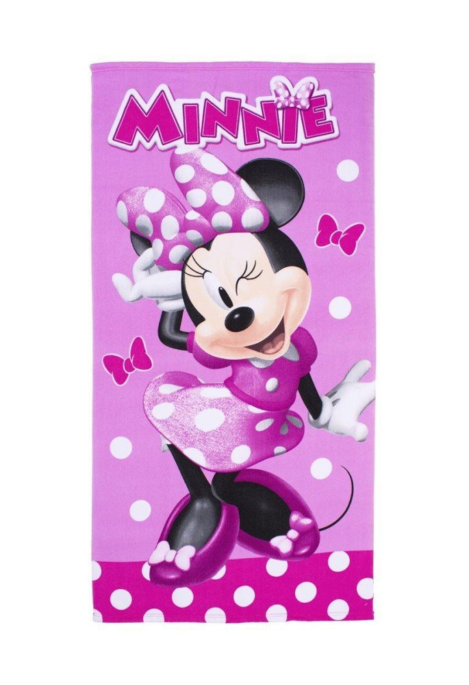 Πετσέτα Θαλάσσης Quick Dry Disney Home Minnie 28 70X140 Pink 100% Microfiber Πετσέτα Θαλάσσης Quick Dry Disney Home Minnie 28 70X140 Pink 100% Microfiber
