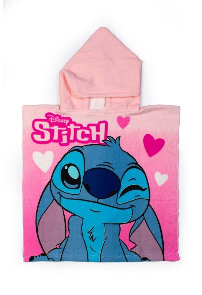 Πόντσο Θαλάσσης Quick Dry Disney Home Lilo & Stitch 39 50X100 Coral 100% Microfiber Πόντσο Θαλάσσης Quick Dry Disney Home Lilo & Stitch 39 50X100 Coral 100% Microfiber