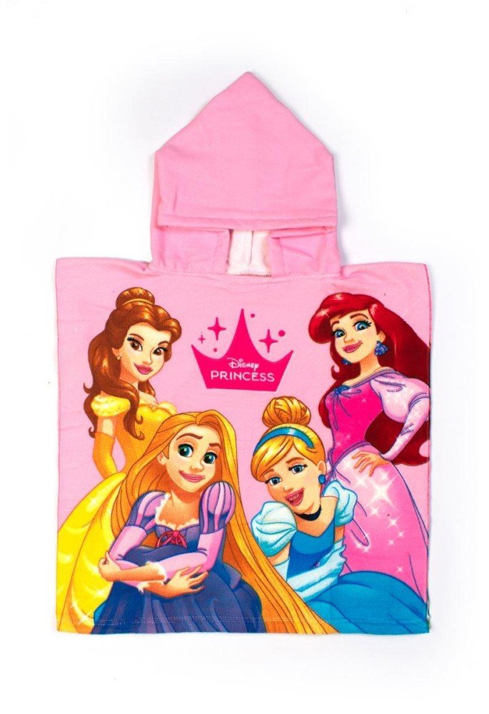Πόντσο Θαλάσσης Quick Dry Disney Home Princess 08 50X100 Pink 100% Microfiber Πόντσο Θαλάσσης Quick Dry Disney Home Princess 08 50X100 Pink 100% Microfiber