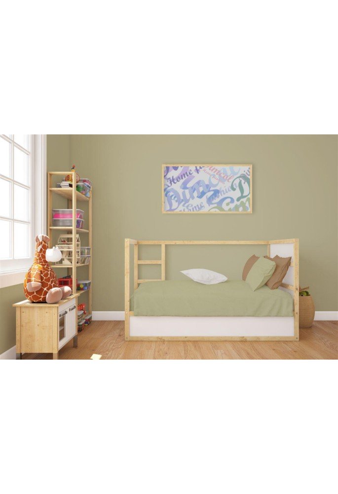 Σεντόνια Σετ 3 τεμ bebe Solid 504 120X160 Olive 100% Cotton Σεντόνια Σετ 3 τεμ bebe Solid 504 120X160 Olive 100% Cotton
