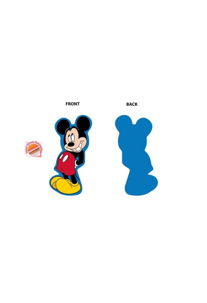 Mini Μαξιλάρι 3D Disney Home Mickey 412 15 cm Blue 100% Velboa Mini Μαξιλάρι 3D Disney Home Mickey 412 15 cm Blue 100% Velboa